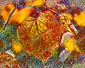 Autumn Leaves 2 M - Nature Art